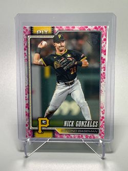 2026 Topps 119 Nick Gonzales Cherry Blossom /99