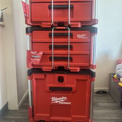 Milwawkee Packout Tool Boxes X3