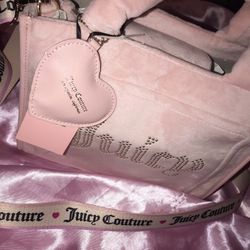 JUICY COUTURE Pink Diamond Mini Tote