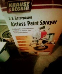 Airless Paint Sprayer $120