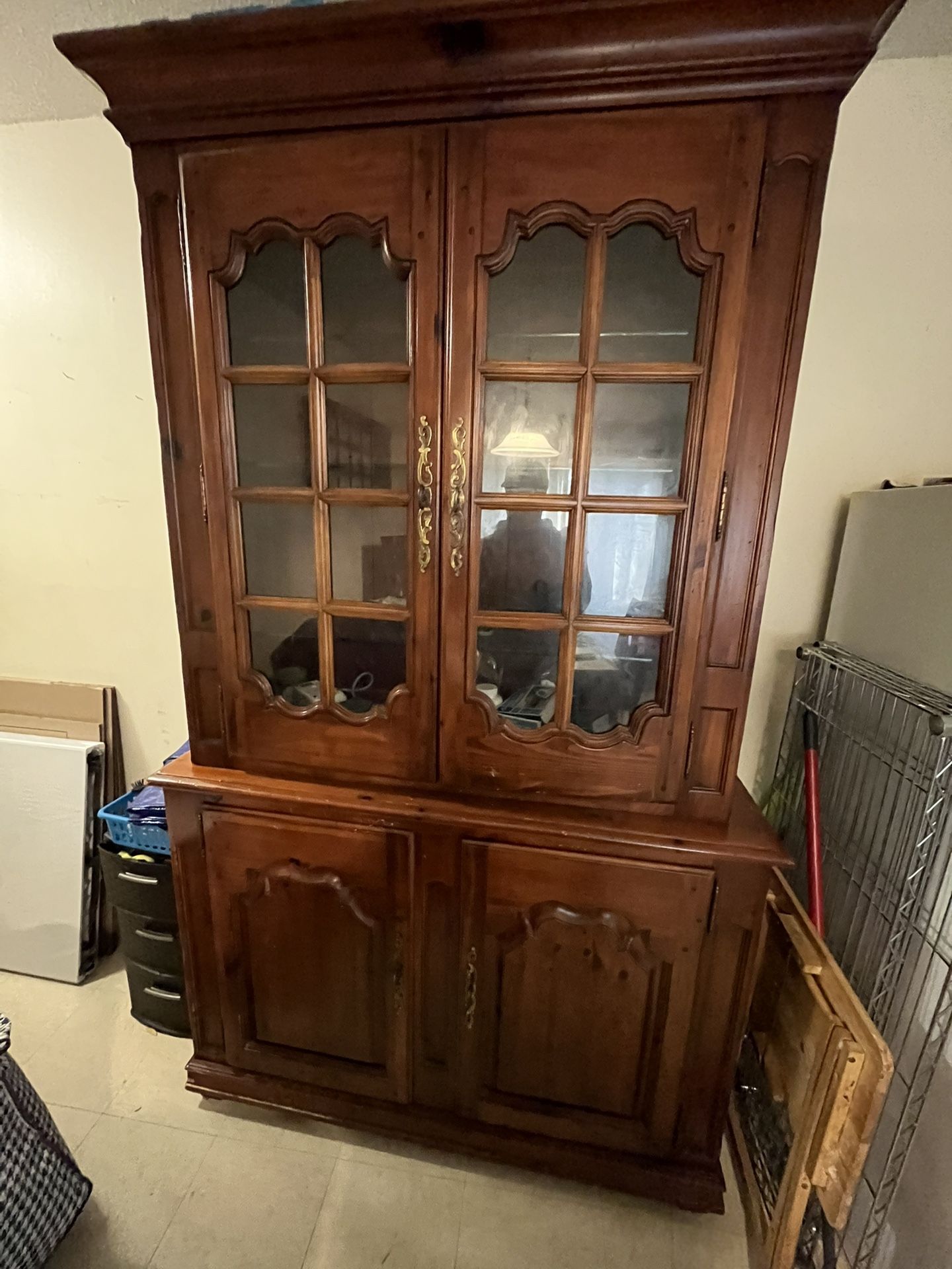 Antique China Cabinet 