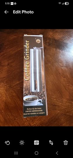 Stainless Steel Ceramic Coffee Mill new in box