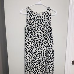 Black And White Dress Polka Dot 