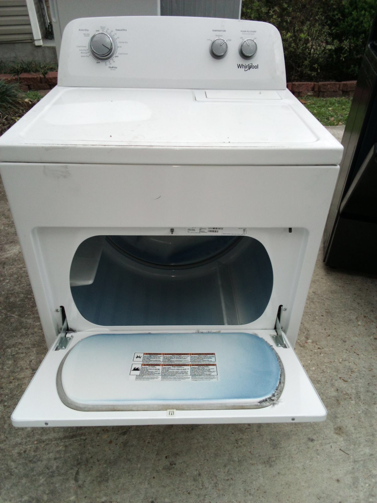 Whirlpool dryer