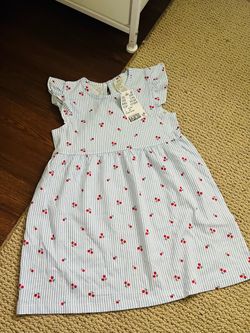 Toddler girls cherry dress