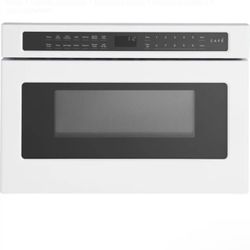 Cafe Drawer Microwave 24 Inch White Matte 