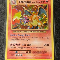 2016 Pokemon XY Evolutions Charizard Holo 11/108