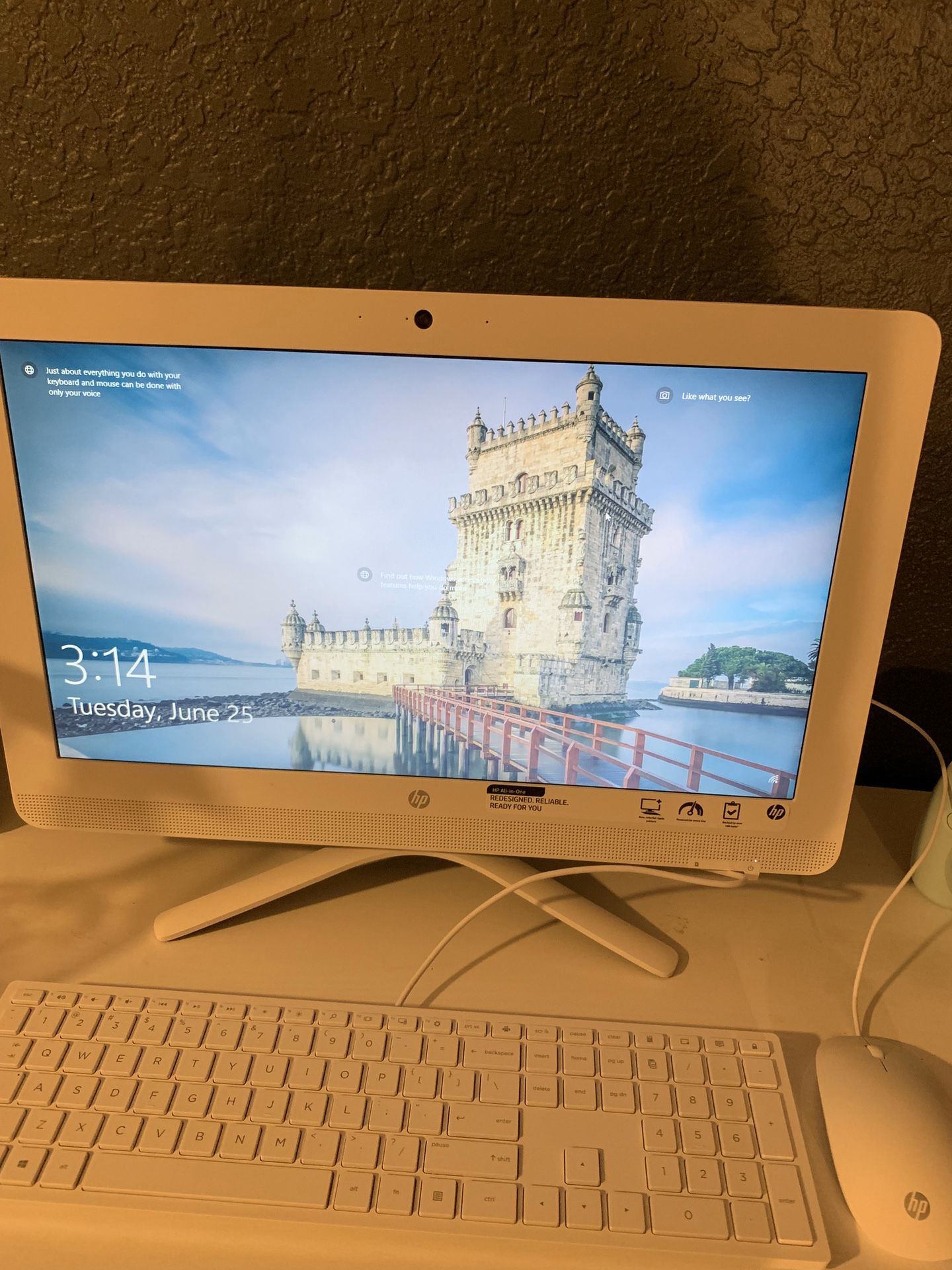 HP- 19.5 All-In-One Computer