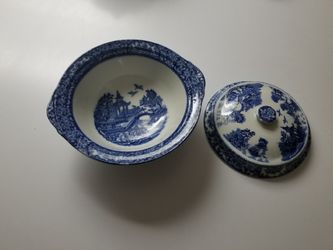 Italian blue bowl