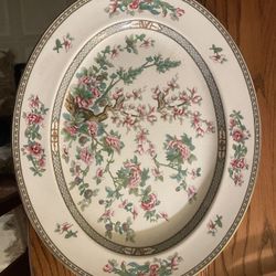 Antique "Chinaware" Platter - Crown Ducal England Indian Tree