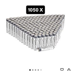 Amazon Basics Triple A Batteries AAA 150 Set Or 1050 Set Pilas  