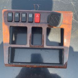 1995 W202 Climate Control Wood Trim