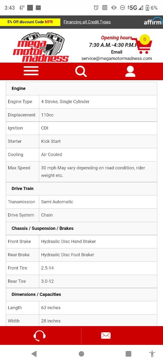 tao db14 youth motocross dirt bike stores