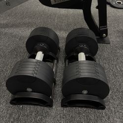 50Ib Adjustable Dumbbells (NEW)