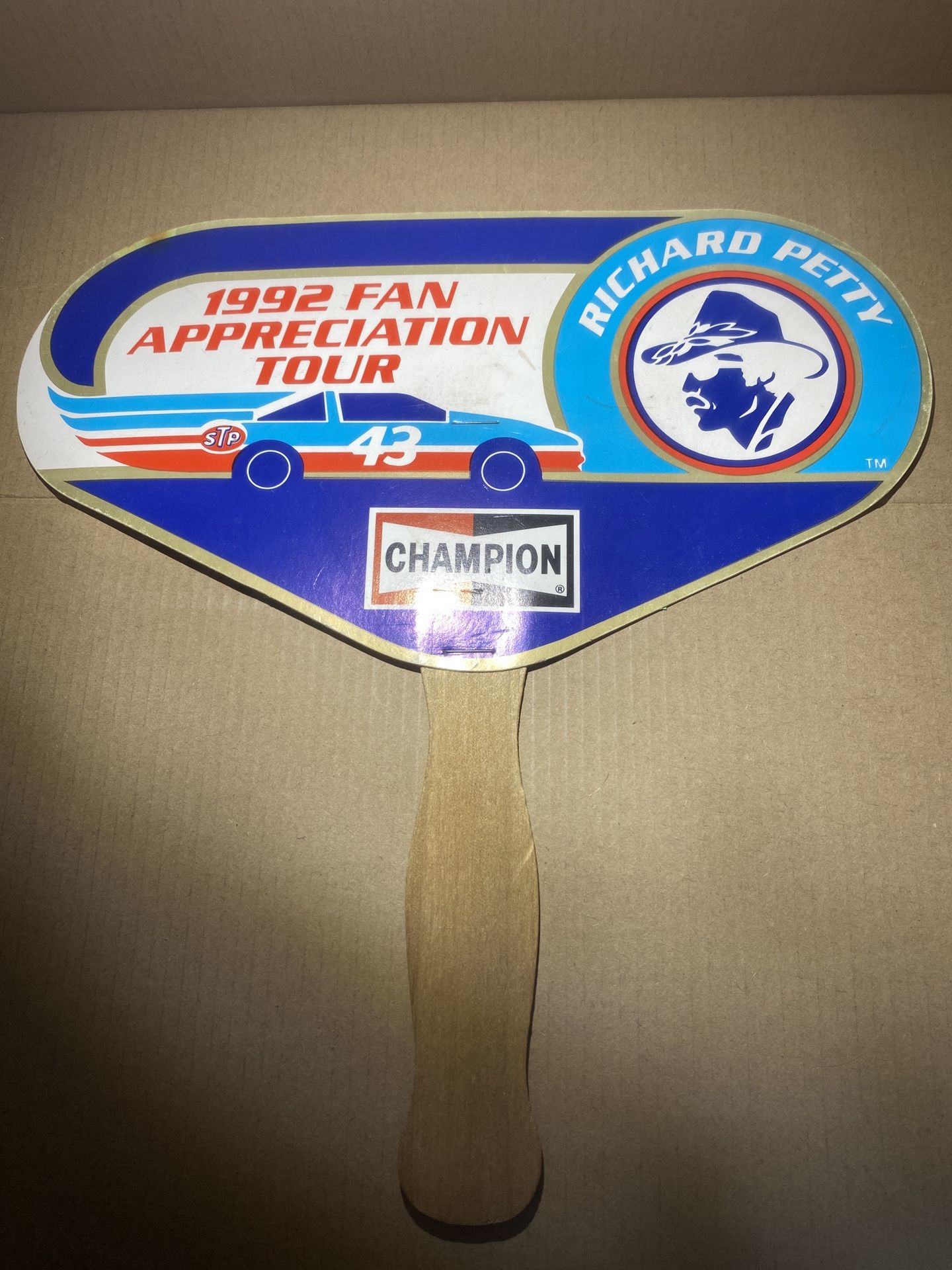 Richard Petty Commerative Fan