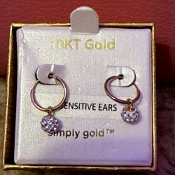 10k gold earrings 