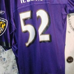 Baltimore Ravens Ray Lewis Number 52 Jersey