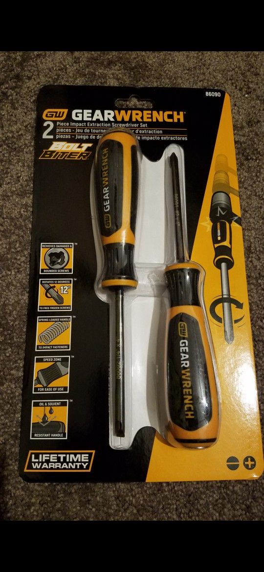 Gearwrench Extraction Screwdrivers