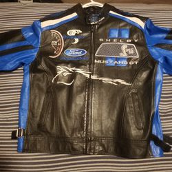 Ford Shelby Lether Jacket Brand New 