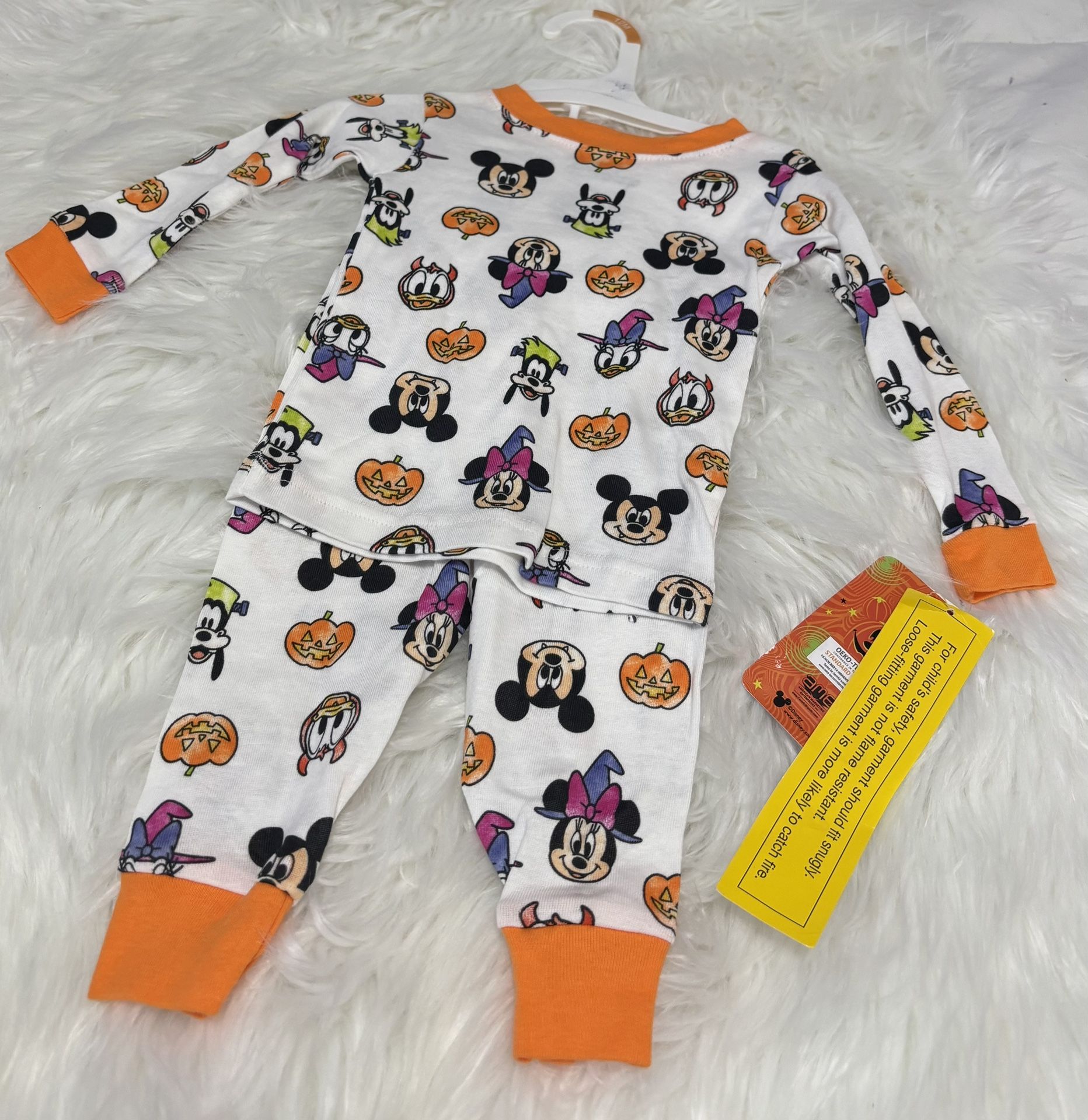 New! Disney Baby Halloween 2PC PJ Set *12 Months