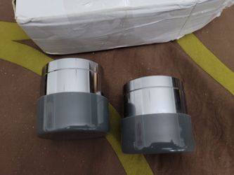 Trailer Axle Bearing Protector 1.98 Inch Stainless Steel with Silicone Trailer Bearing Dust Cap for Trailer Boat Pair Wheel Bearing Protectors