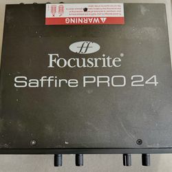 Audio Equipment Focusrite Saffire Pro 24 