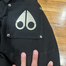 Black mosse Knuckles Jacket 