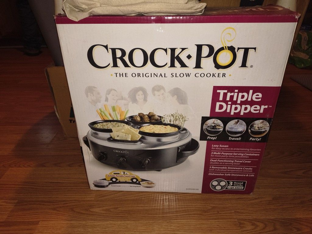 Crock Pot Triple Dipper