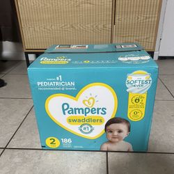 Pampers Swaddlers Diapers Size 2