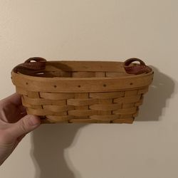Longaberger Basket-With 2 Straps (Home Decor)