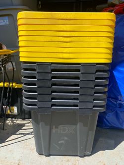 HDX totes. 27g