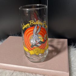 Bugs Bunny Glass  50th Anniversary 