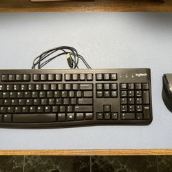 Logitech Mouse And Keyboard