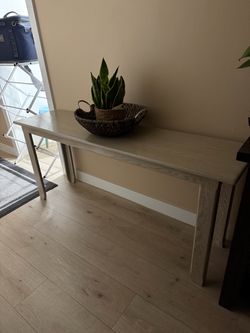 Pure wood table