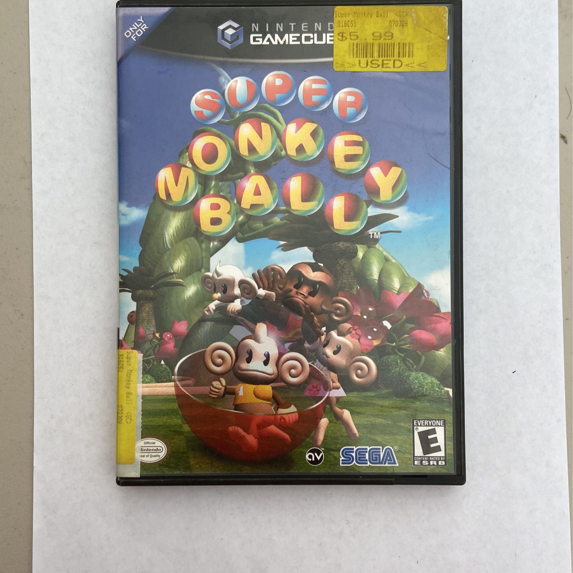Nintendo GameCube Super Monkey Ball 