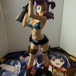 Bulma Glitter And Glamours ((Purple Hair)