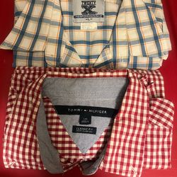 Tommy Hilfiger & Twenty X Performance Long Sleeve Shirts