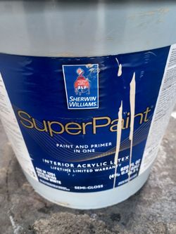 5 gallons Interior Satin beige paint