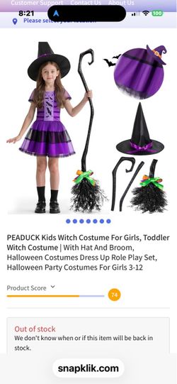 Witch Halloween costume