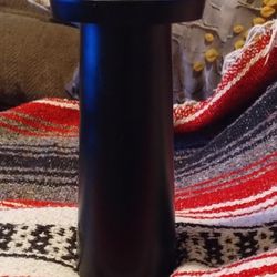 9 X 4  1/2 Black Candle Holder 