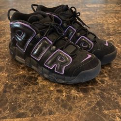 purple and black nike uptempo