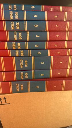 Encyclopedia-World Book 1963 Edition