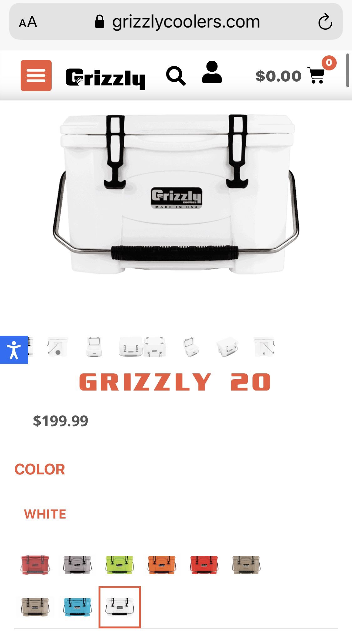 Grizzly Cooler 