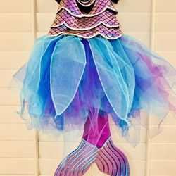 Mermaid Halloween Costume Size 5/6