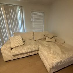 Tan Cloudy Couch