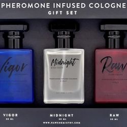 A Pheromone Infused Mens Cologne Gift Set - Set of 3 Colognes