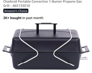 Charbroil Portable Convective 1-Burner Propane Gas Grill - (contact info removed)10