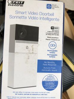 #86 Feit Electric Smart Video Doorbell 