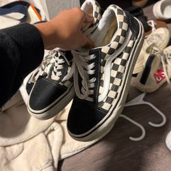 Checkered Vans