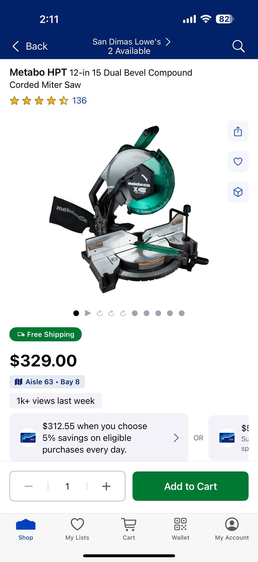 Metabo HPT 12-in 15 Dual Bevel Compound Corded Miter Saw